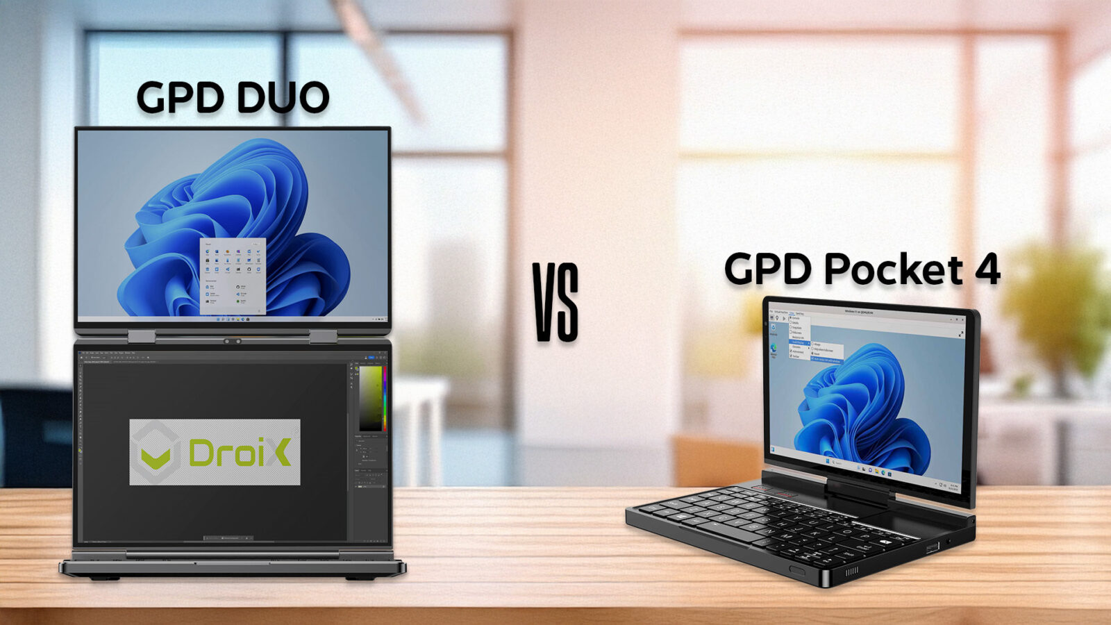 GPD Pocket 4 vs GPD Duo