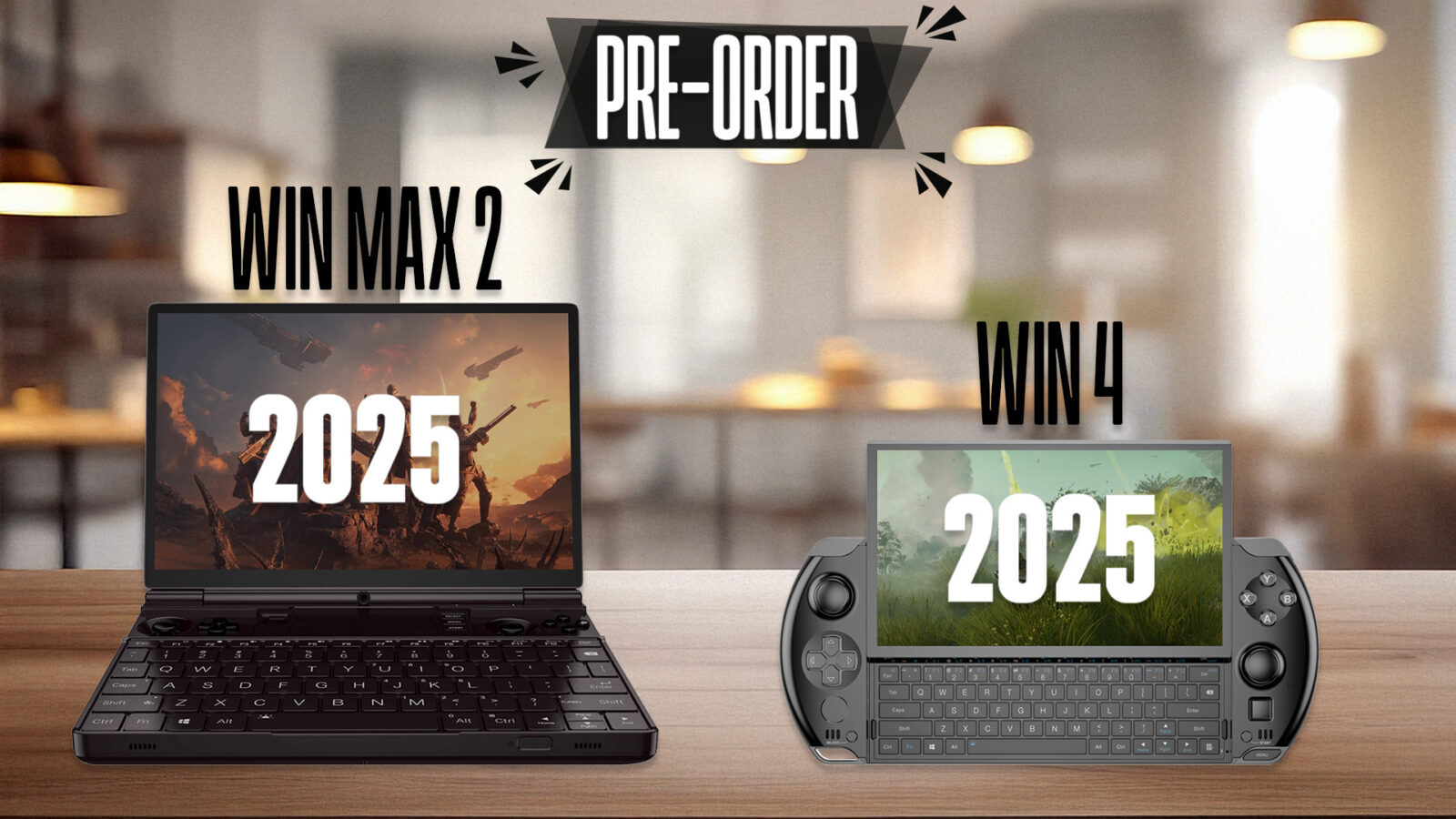 GPD WIN 4 2025 & GPD WIN MAX 2 2025 Pre-Orders