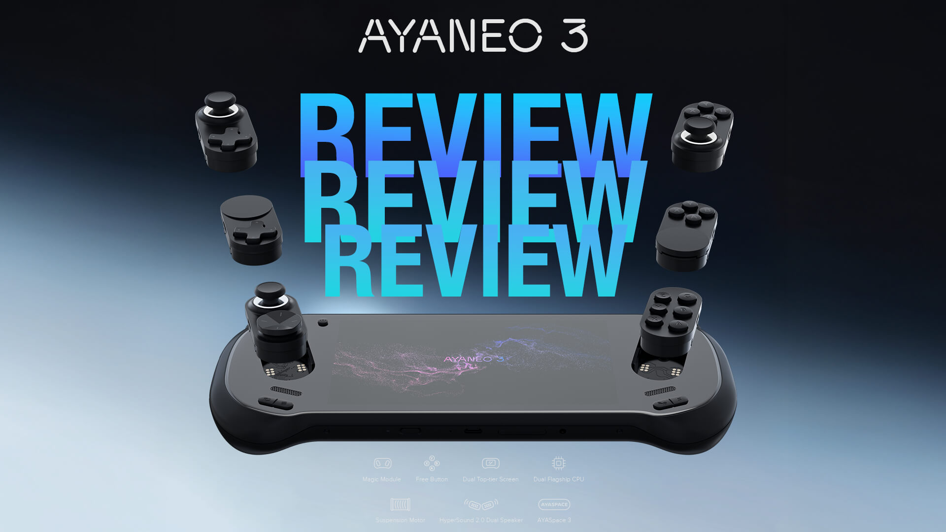 AYANEO 3 Review -A Modular Marvel With AMD HX 370 CPU Redefining Handheld Gaming PCs