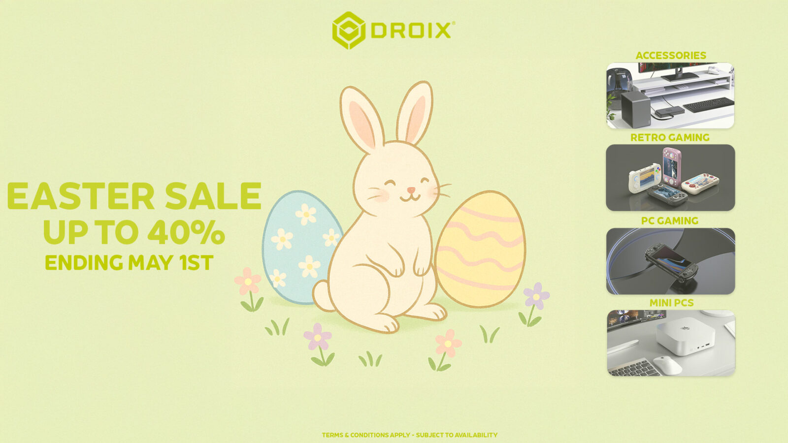 DROIX Easter Sale 2025