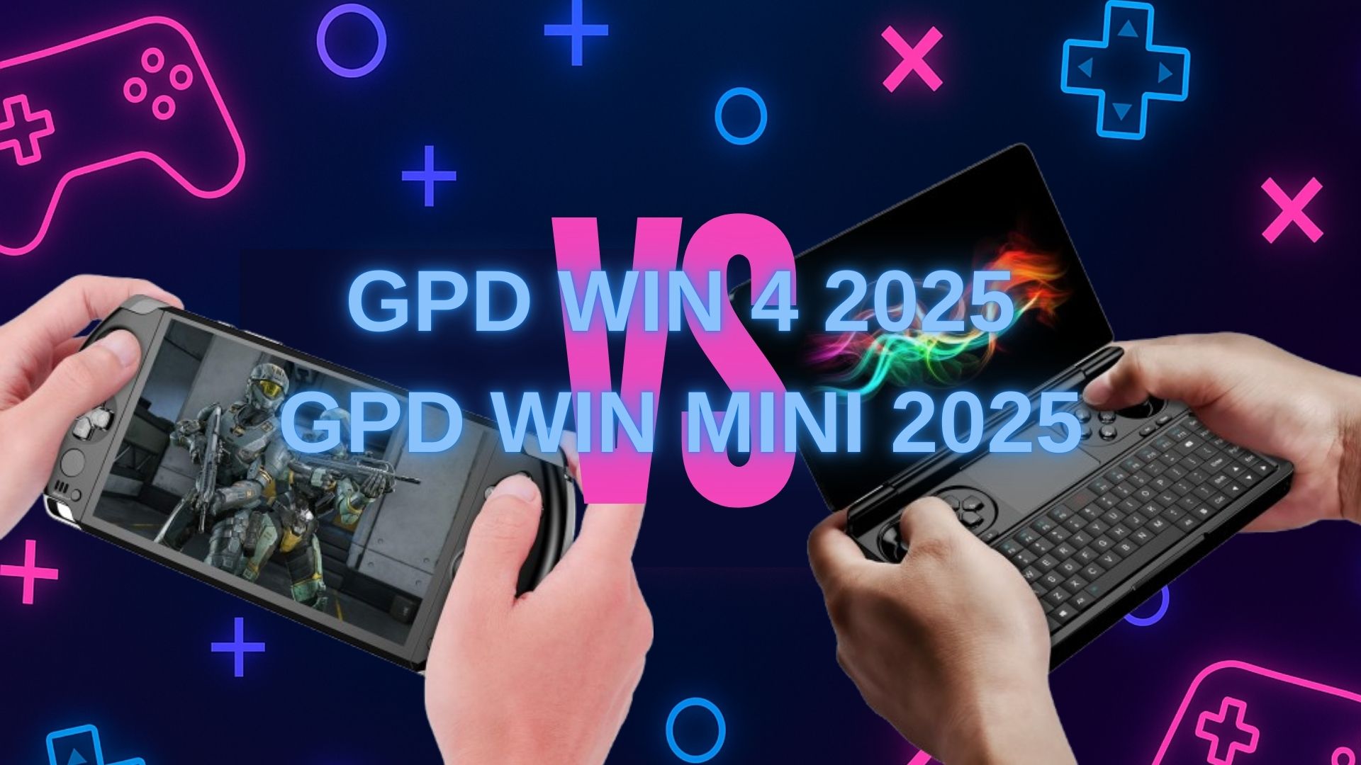 GPD Handheld Gaming PCs 11 GPD WIN 4 2025 vs GPD WIN Mini 2025 – Hvilken GPD håndholdt spill-PC passer for deg?