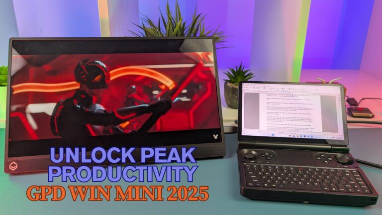 Beyond Games: Unlock Peak GPD WIN Mini 2025 Productivity