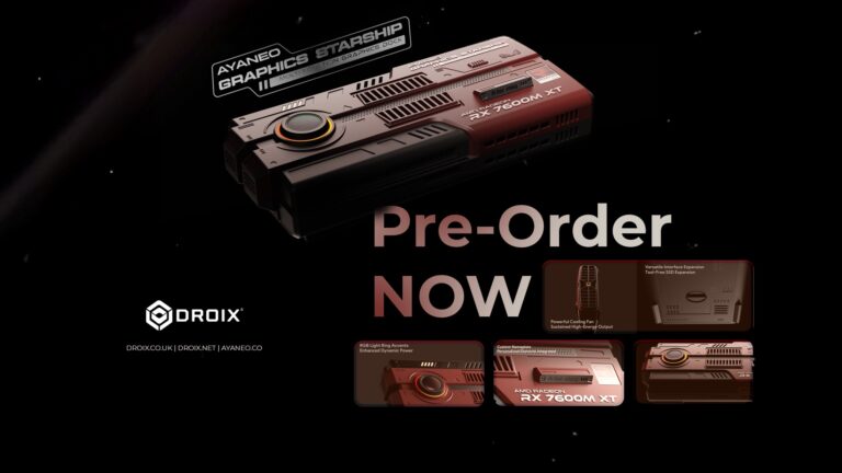 Blast Off with the AYANEO AG01 Starship Pre-Order: Your Ultimate eGPU Docking Station!