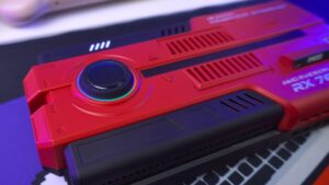 AYANEO AG01 Starship Power Dial and LED control butttons