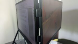 Triangle orientation side view