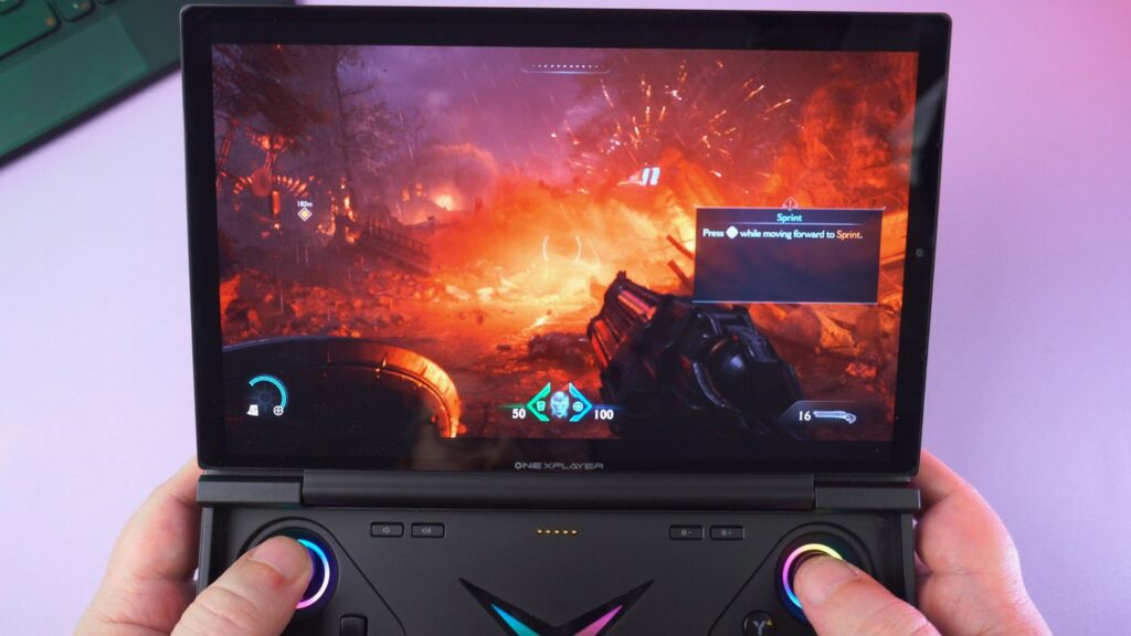 Doom on the ONEXPLAYER G1