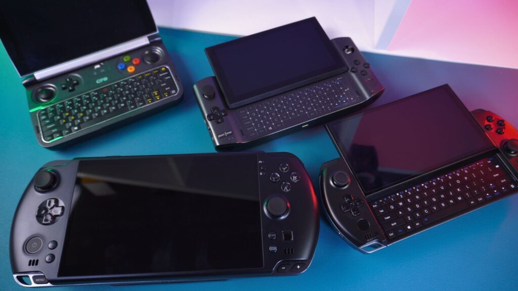 The GPD WIN 2, 3, 4 and 5