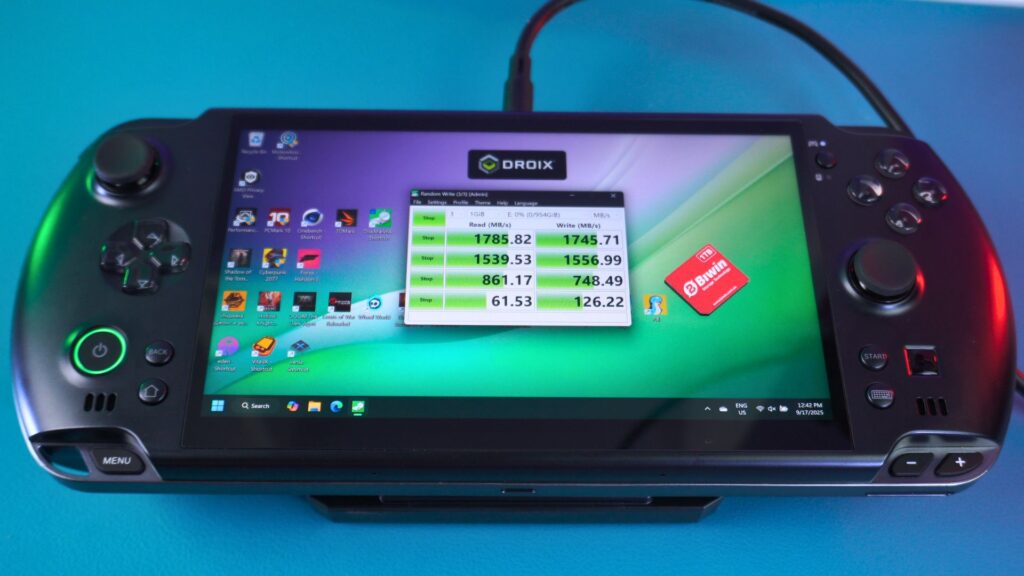 GPD WIN 5 Mini SSD benchmarks