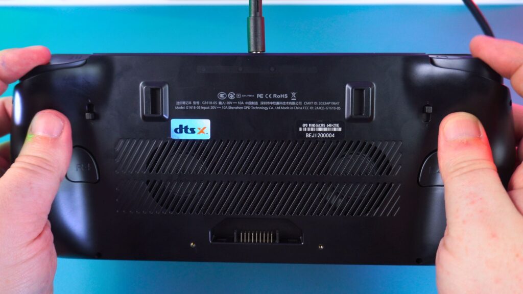 GPD WIN 5 back trigger switches and battery connector