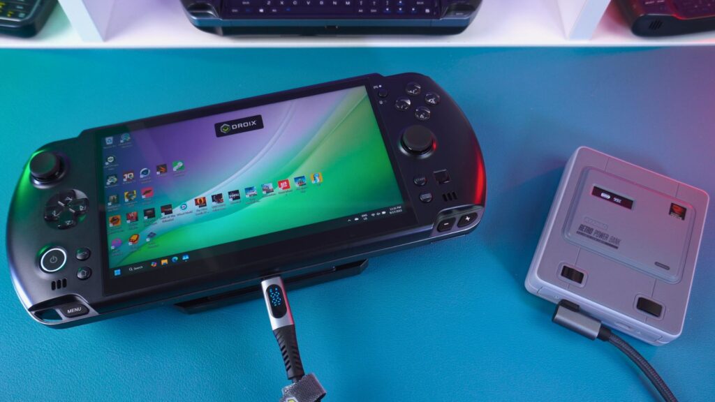 GPD WIN 5 power bank charging