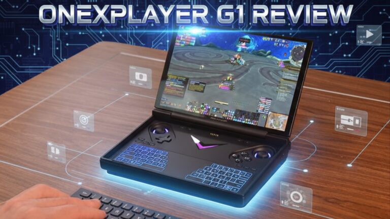ONEXPLAYER G1 Review – Two keyboards have to be better than one, right?