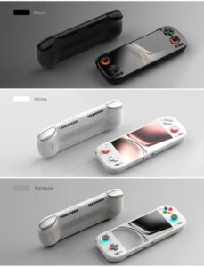 AYN Odin 3 Black White and Rainbow colours