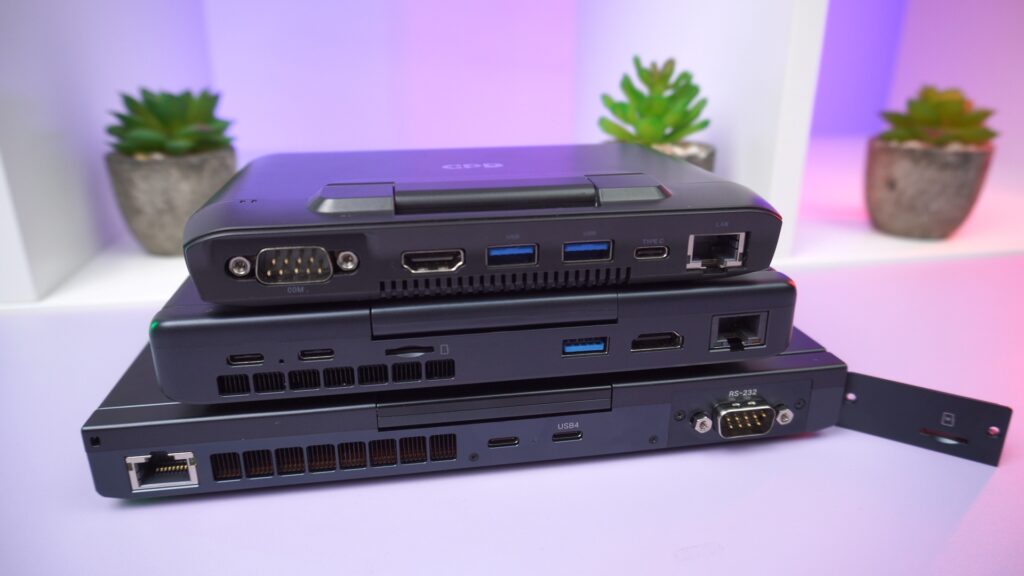 GPD MicroPC 1 and 2 with GPD Pocket 4