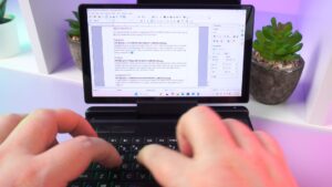 GPD MicroPC 2 mini laptop is great for brief editing tasks