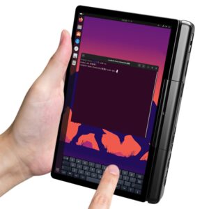 GPD MicroPC 2 vertical tablet mode - DROIX Blogs | Latest Technology and Gadgets GPD MicroPC 2 vertical tablet mode