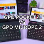 GPD Pocket 4 vs GPD MicroPC 2