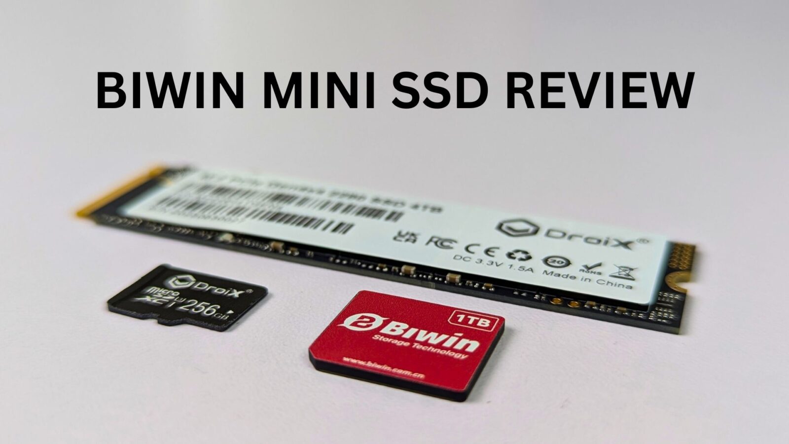BIWIN Mini SSD Review - DROIX Blogs | Latest Technology and Gadgets BIWIN Mini SSD Review
