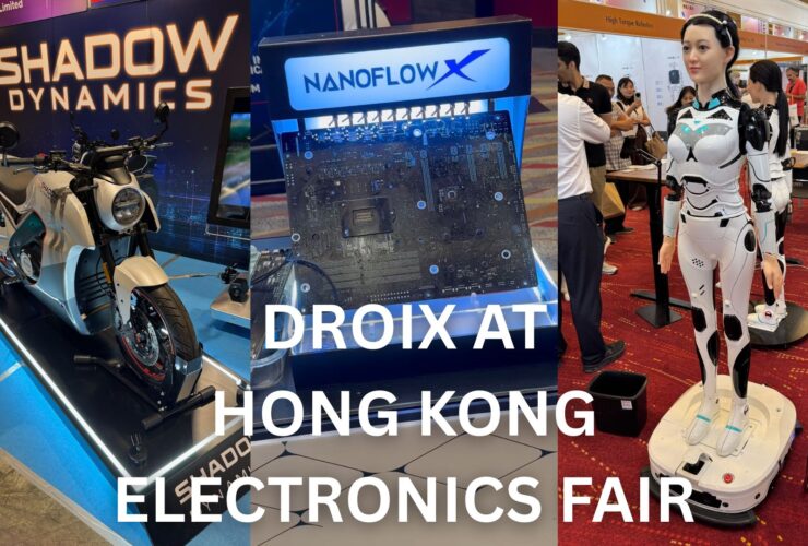 DROIX at Hong Kong Electronics Fair