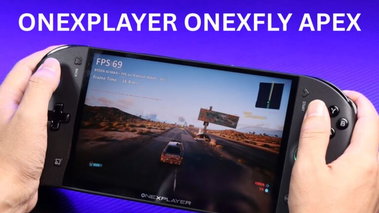 ONEXPLAYER ONEXFLY Apex Revealed: A 120W, Water-Cooled Powerhouse