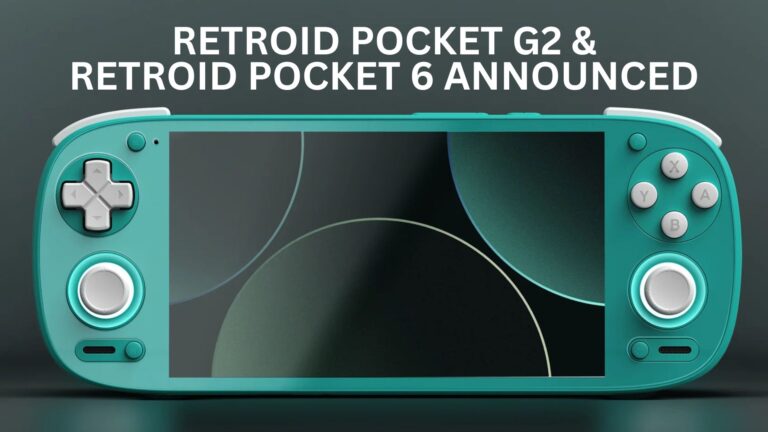 Retroid Drops Two New Handhelds: The Retroid Pocket G2 and Retroid Pocket 6 announced