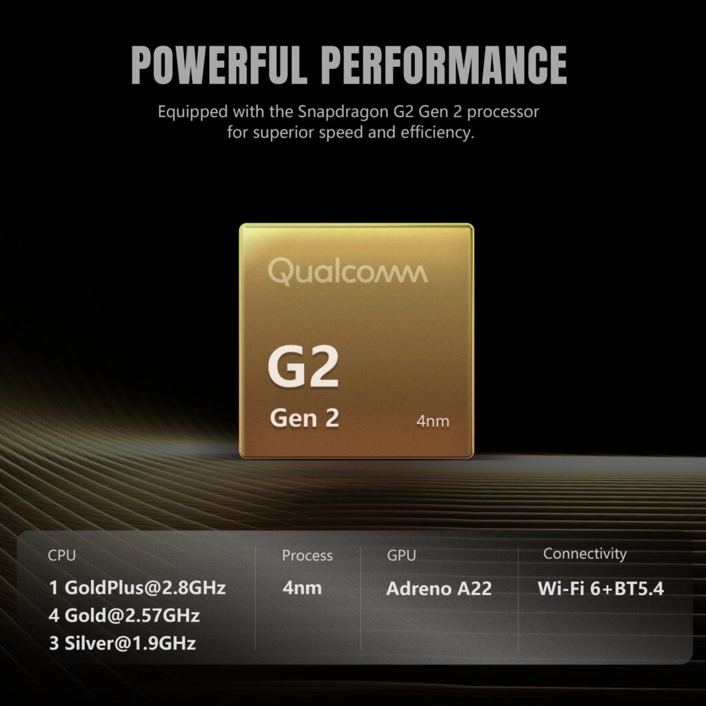 Retroid Pocket G2 processor info