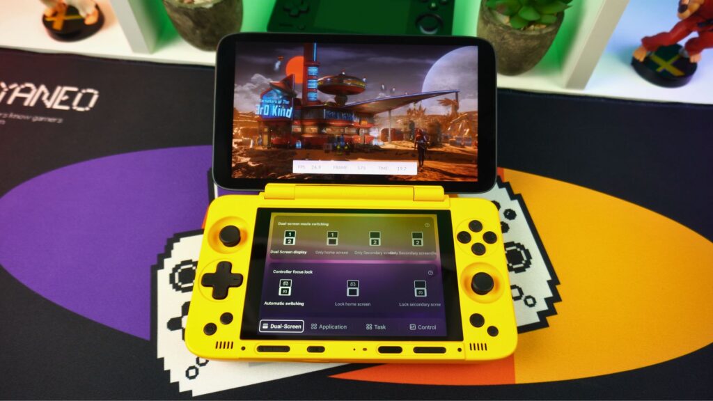 AYANEO Pocket DS running 3DMARK benchmark
