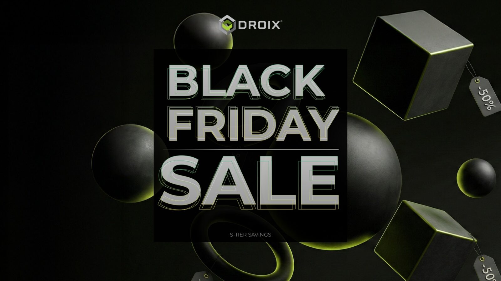 Wyprzedaż DROIX Black Friday 2025