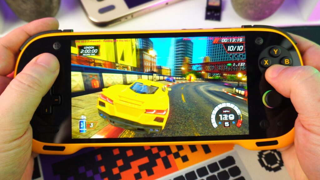 Eden emulator on the KONKR Pocket FIT