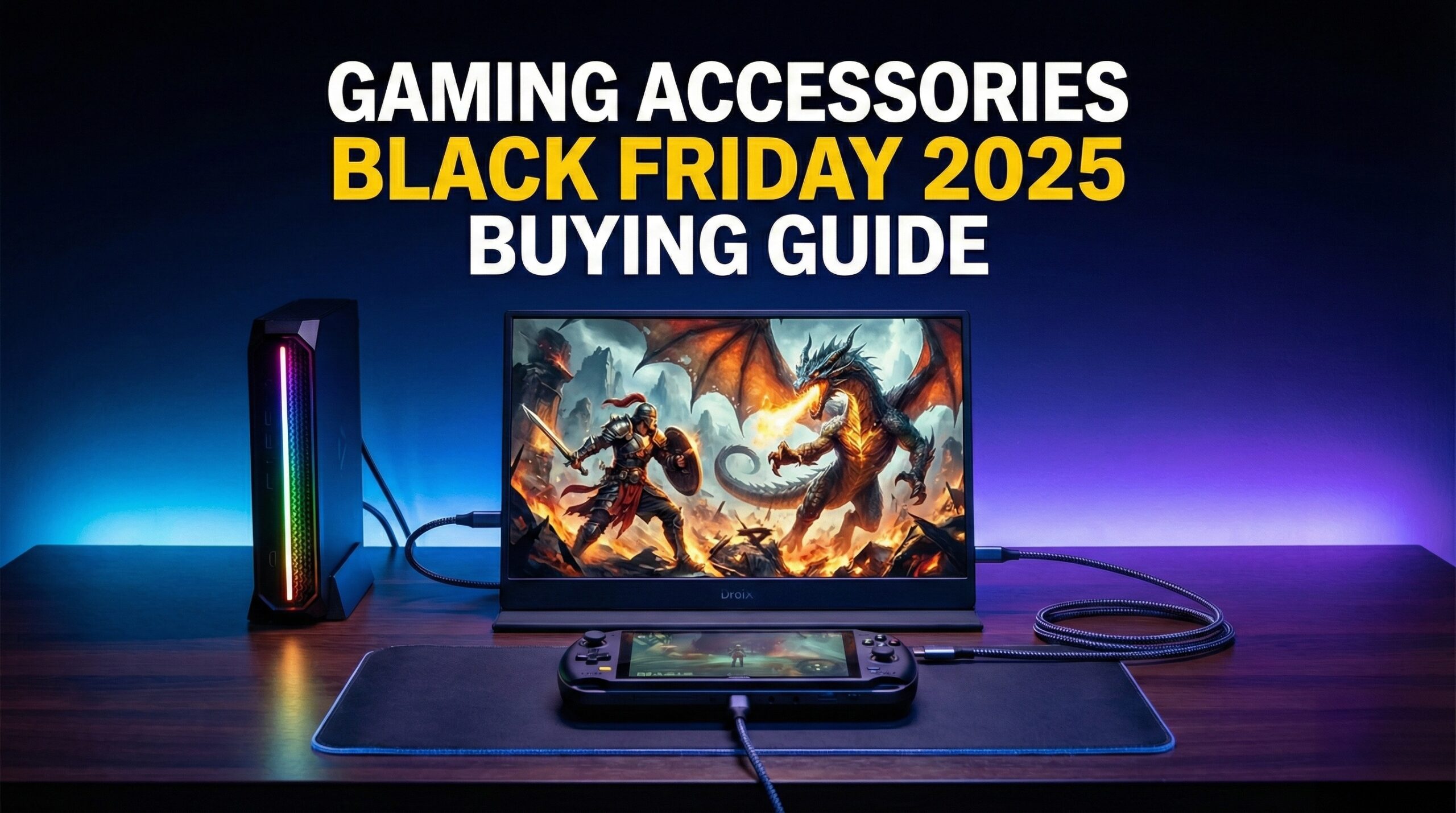 Gaming Accessories Black Friday 2025 Buying Guide: Top Picks at DROIX