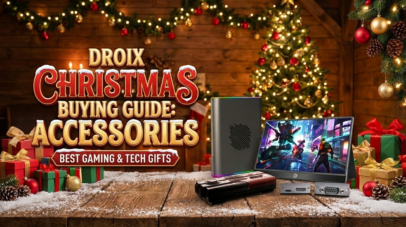 Gaming Accessories Christmas 2025 Buying Guide: Top Picks at DROIX