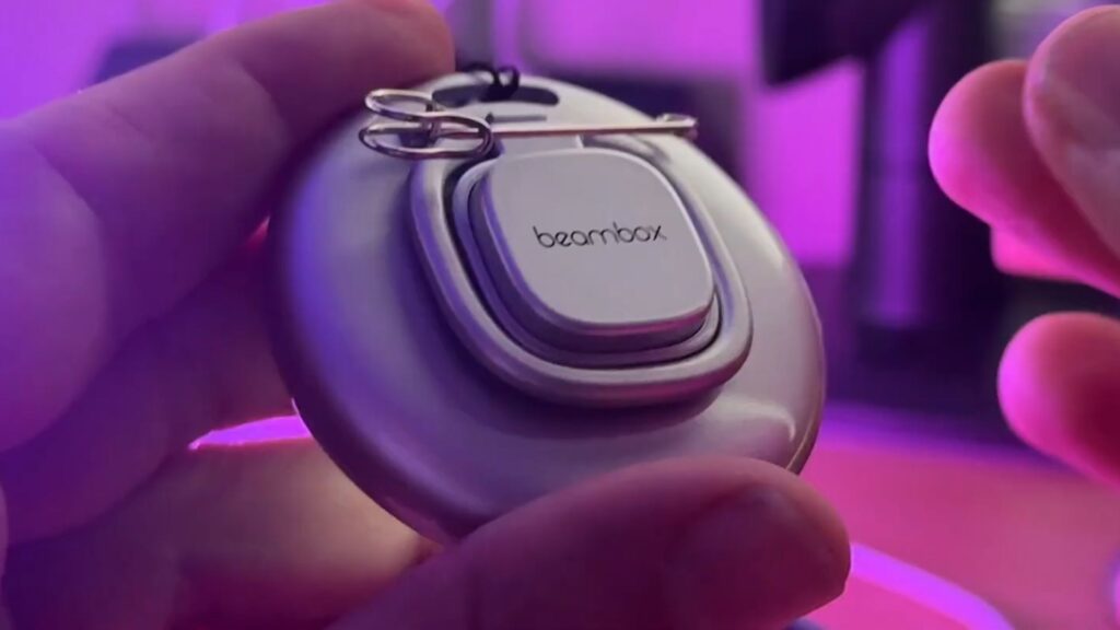 NIKKO Dynamic Electronic Badge back view