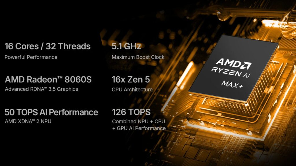 CPU-specificaties ONEXPLAYER ONEXFLY APEX