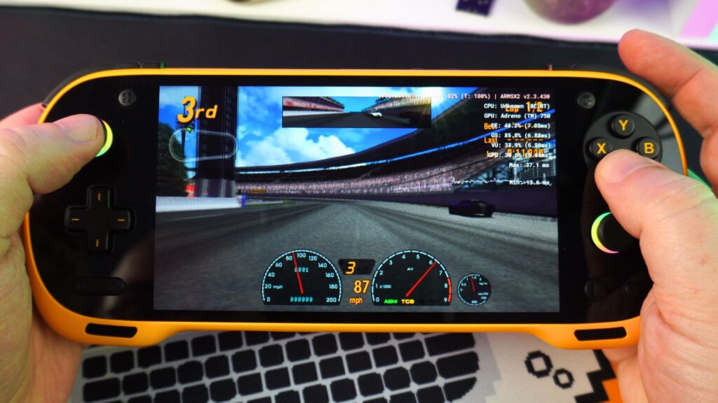 PS2 emulation on the KONKR Pocket FIT