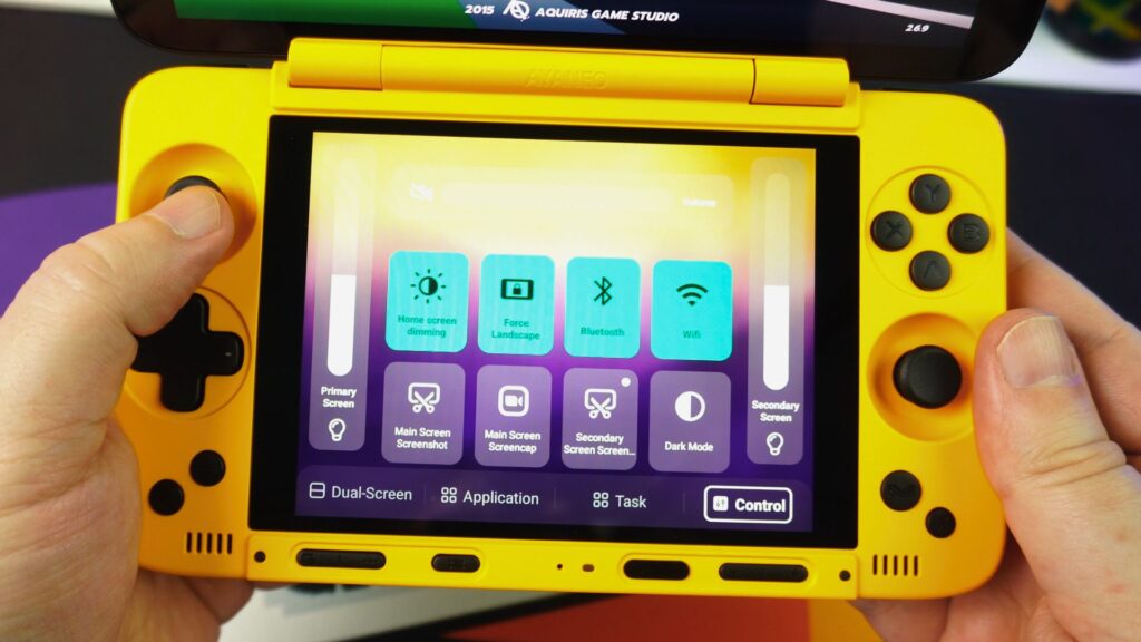 The AYANEO Pocket DS controls