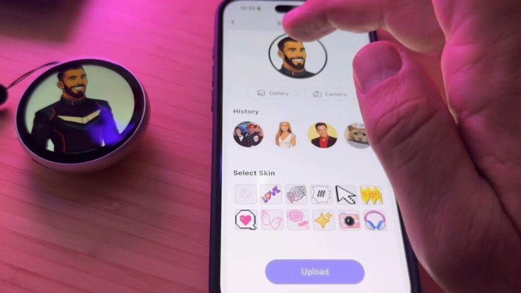 Use phone app to synchronise images and videos to NIKKO Dynamic Electronic Badge
