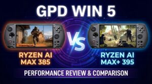 GPD WIN 5 385 vs 395 comparison