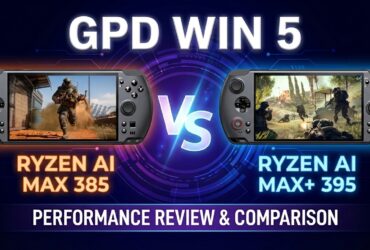 GPD WIN 5 385 vs 395 comparison