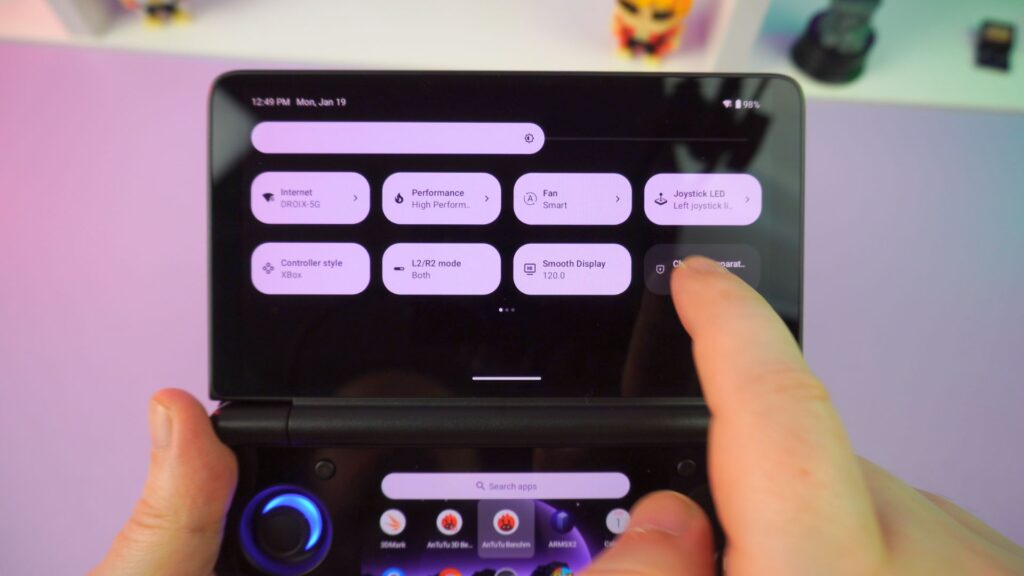 AYN Thor Android settings