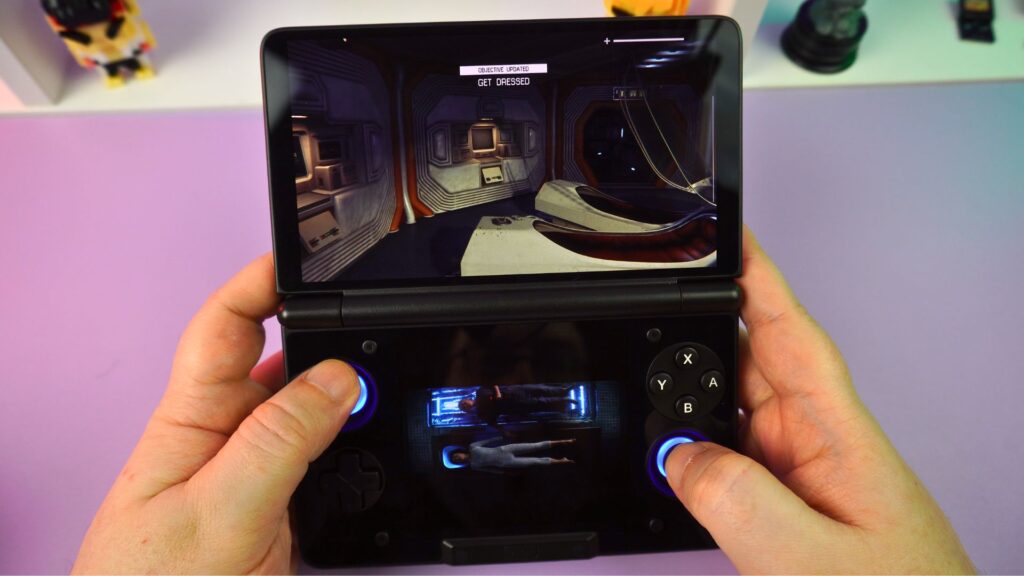 Game while watching a video