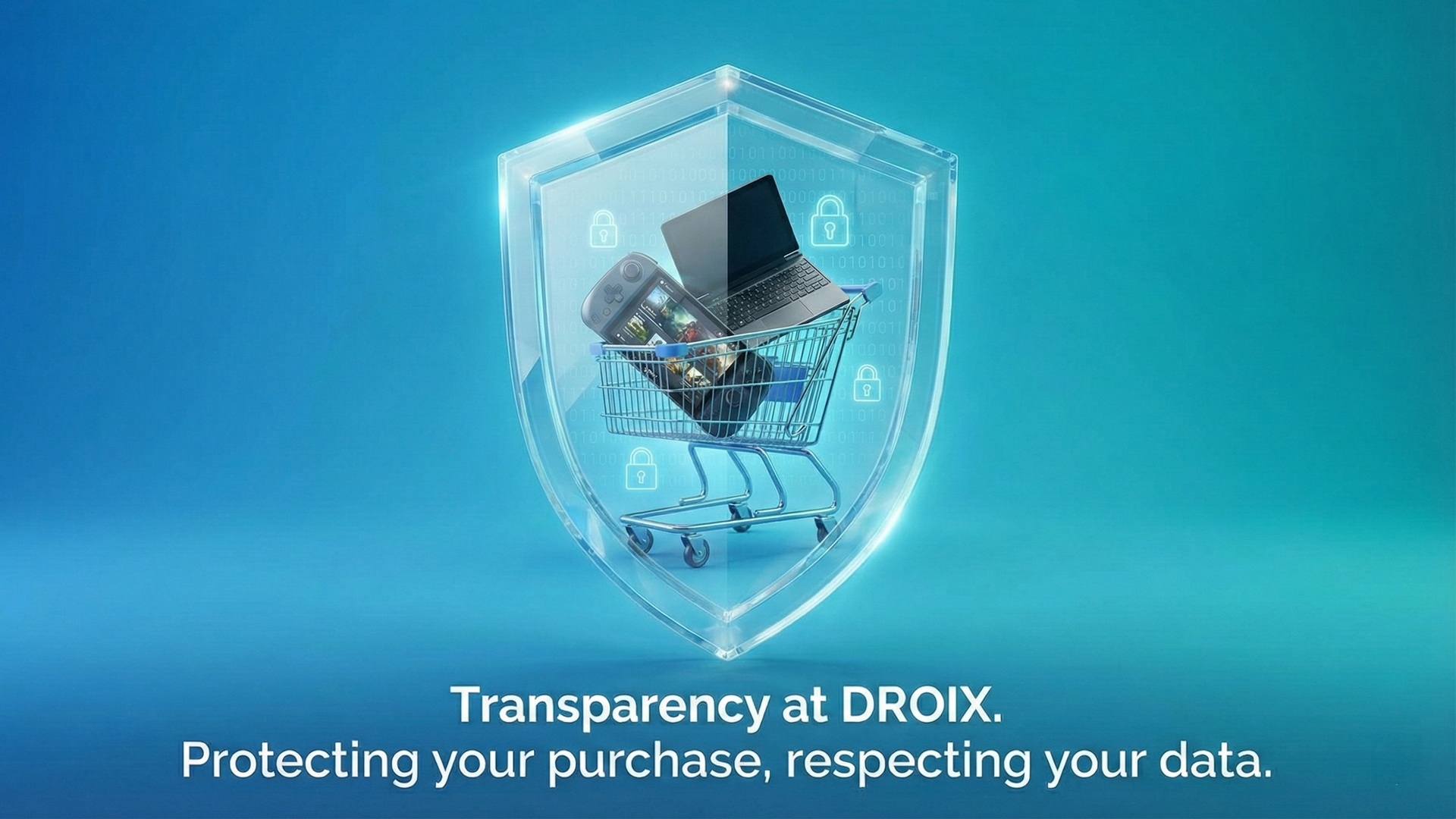 Transparency at DROIX: How We Protect Your Purchase (and Your Data)