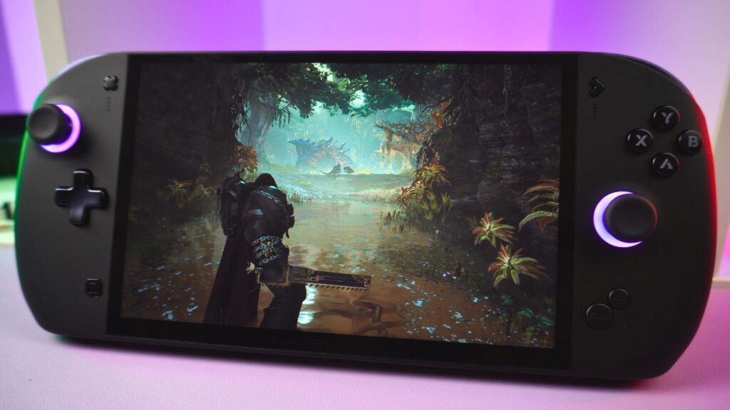 ONEXPLAYER ONEXFLY Apex close up