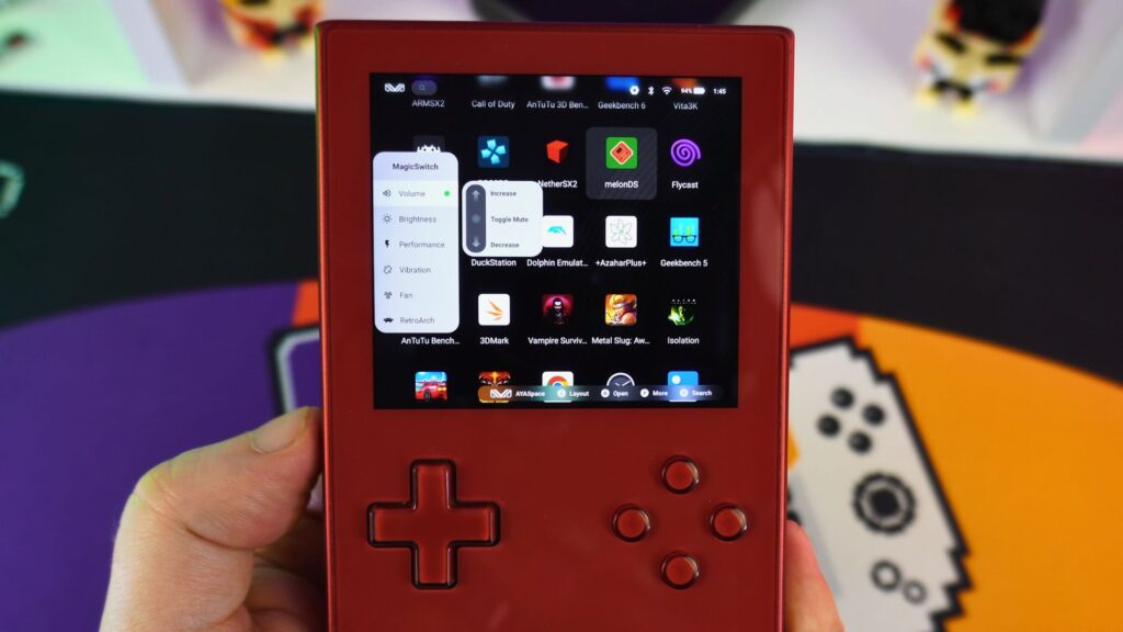 AYANEO Pocket VERT MagicSwitch scrollwiel