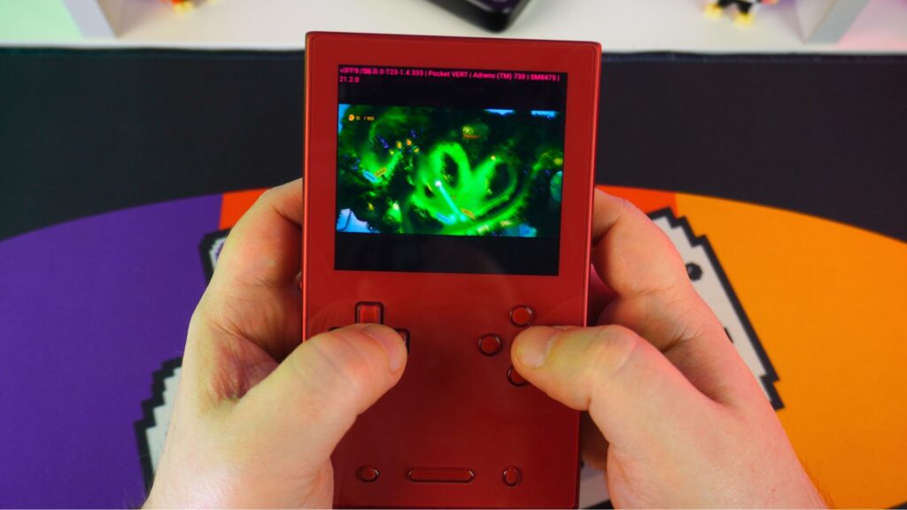 Eden-emulator op de AYANEO Pocket VERT