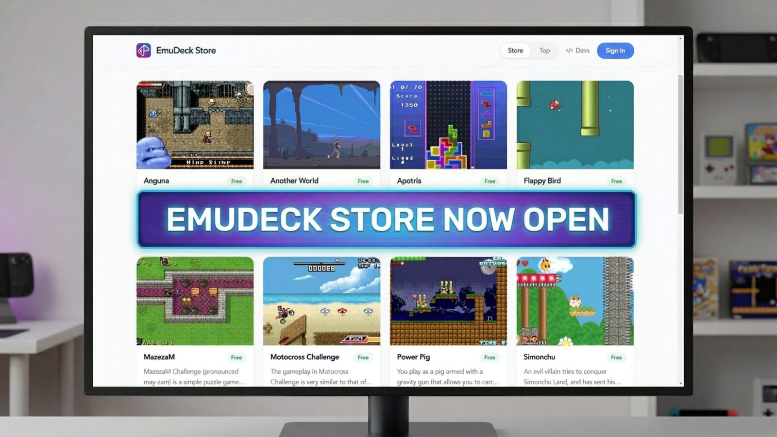 EmuDeck Store now open