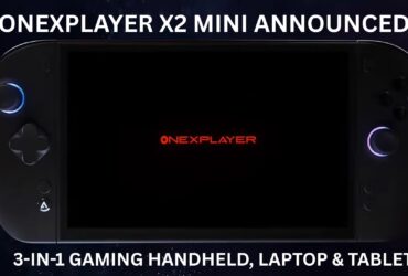 ONEXPLAYER X2 Mini Announced 3-in-1 handheld laptop and tablet