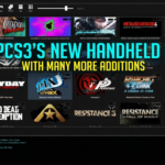 RPCS3s handheld UI