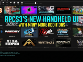 RPCS3s handheld UI