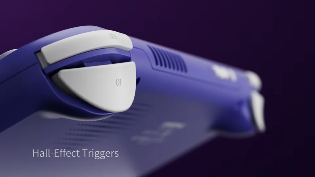 ANBERNIC RG 55G1 Hall effect triggers
