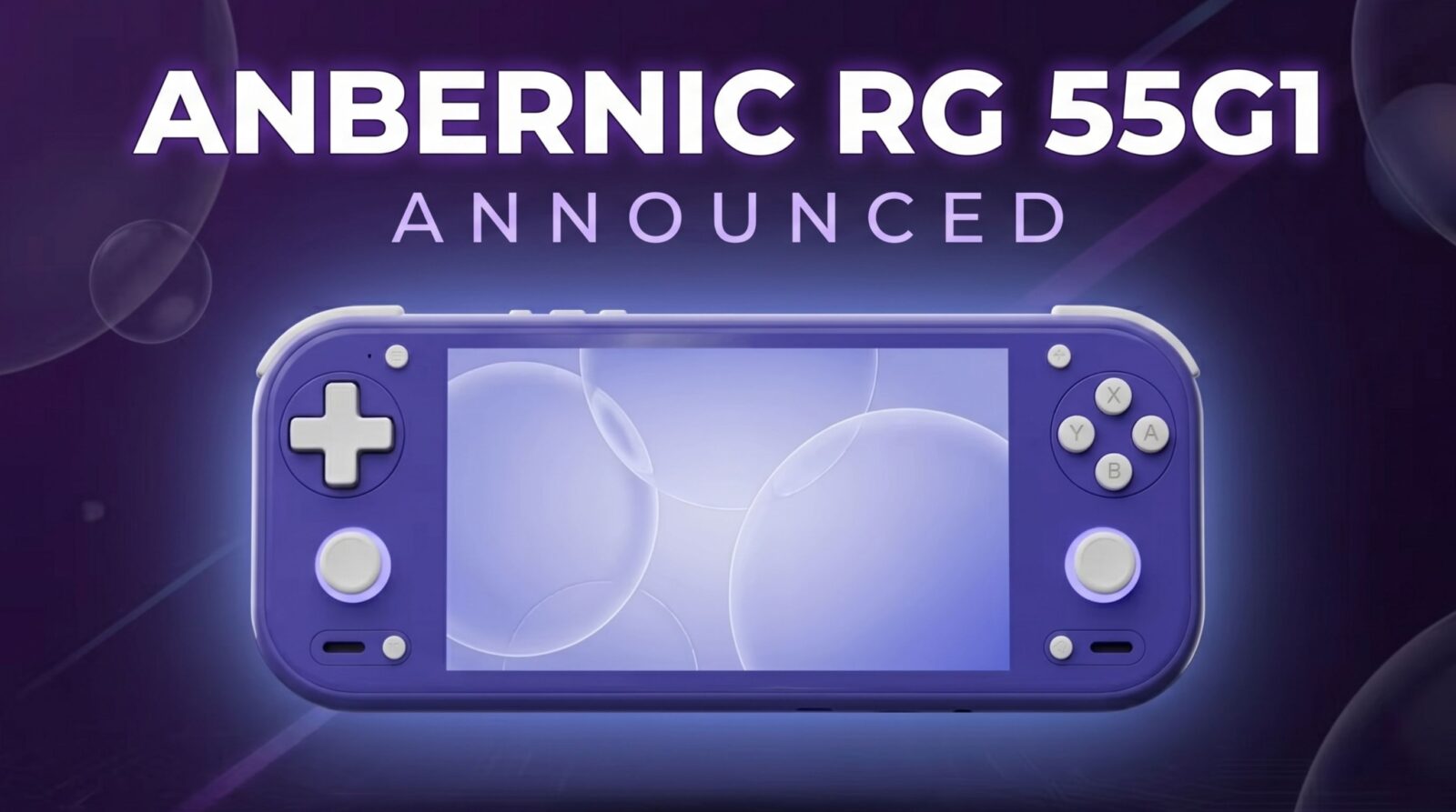 ANBERNIC RG 55G1 announced