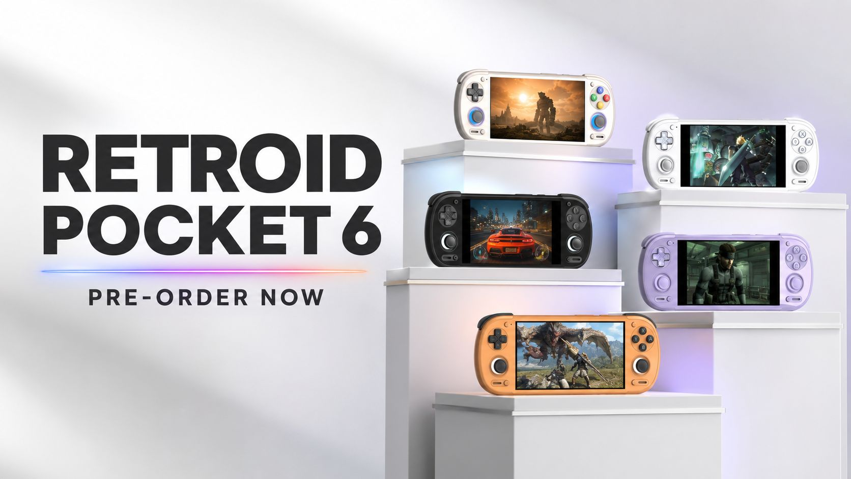 Retroid Pocket 6 Pre-Order Now Live at DROIX for Snapdragon 8 Gen 2 Android Gaming